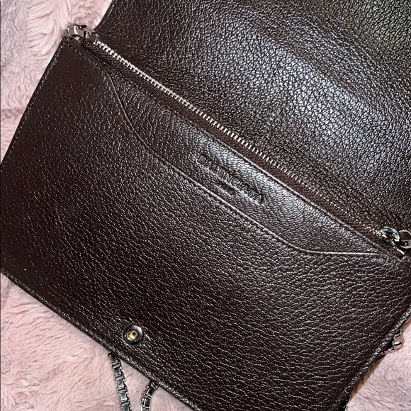 Motor Crossbody Leather Chain Strap Bag - Picture 3 of 6